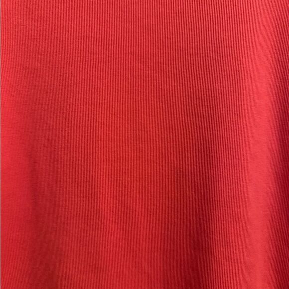 Lauren Ralph Lauren Size Medium Ribbed Cap Short Sleeve Basic Tee - Picture 3 of 11